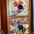 Bloc tiroir Marvel Iron man Spiderman Wolverine