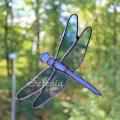2018 - Vitrail Libellule bleue